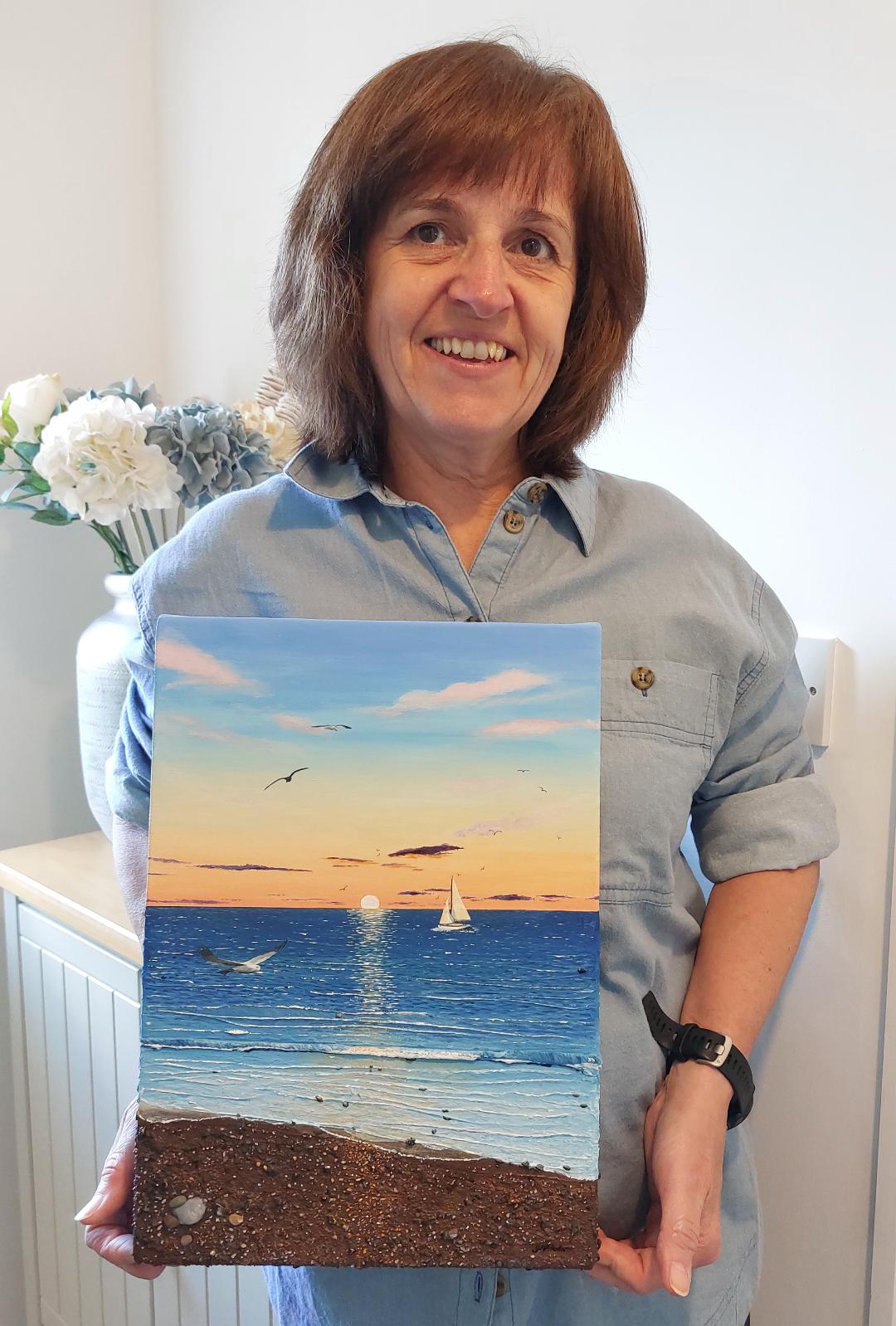 Heading Home Original Painting