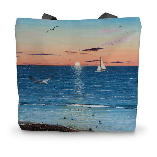 'Heading Home' design - Canvas Tote Bag