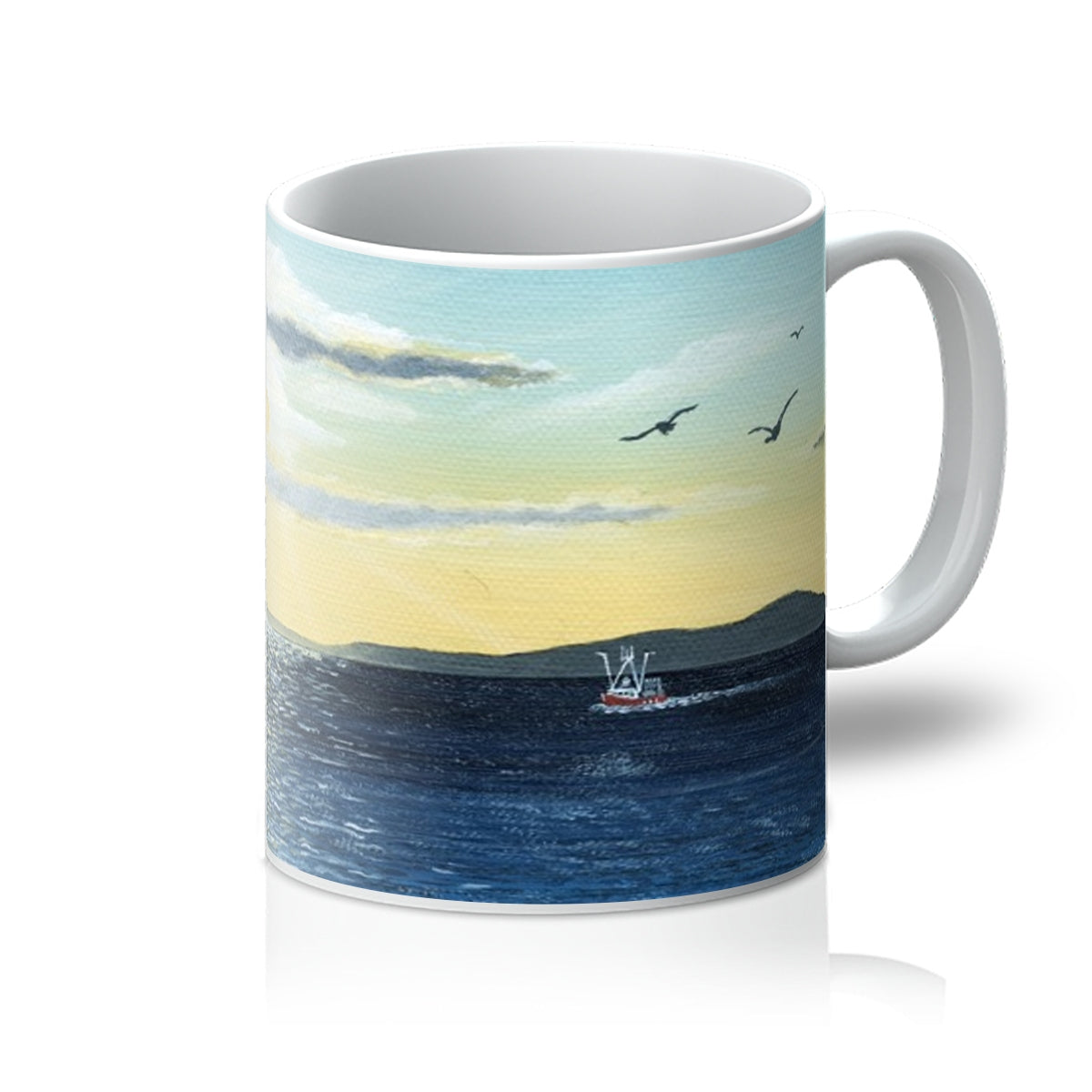 'Sunset on the Solway' design - Mug