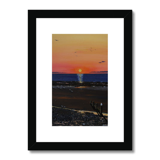 7. As the Sun Goes Down - Framed & Mounted Print