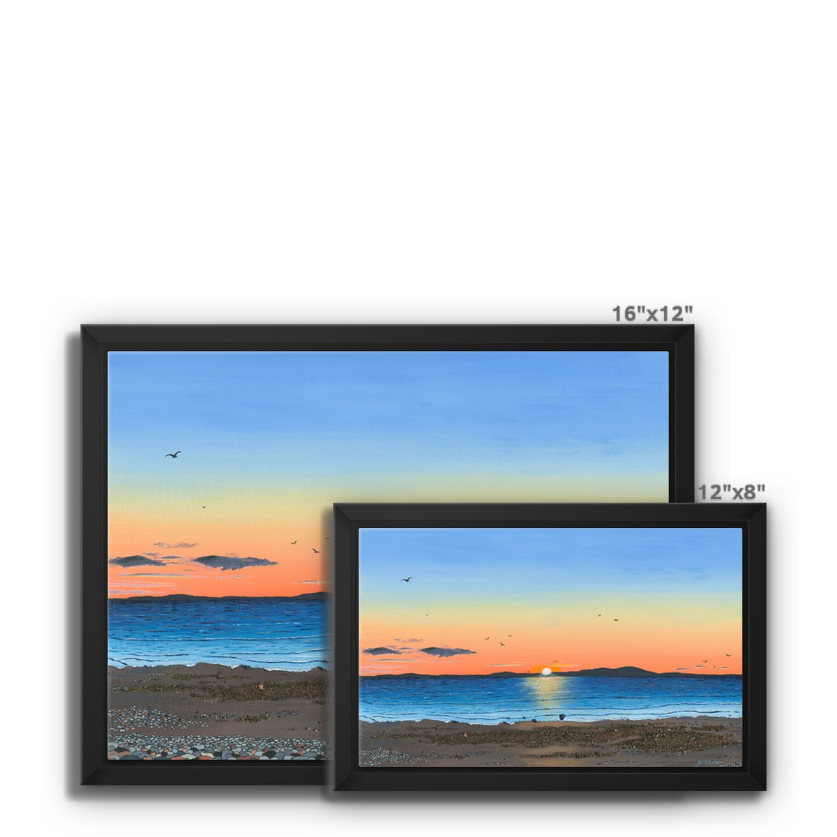 4. Solway Serenade - Framed Canvas Print