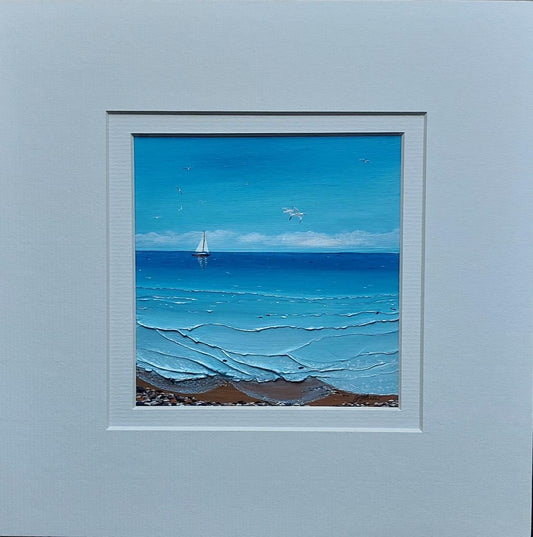 A Blissful Day - Mini Blue Sea Collection No. 1 SOLD