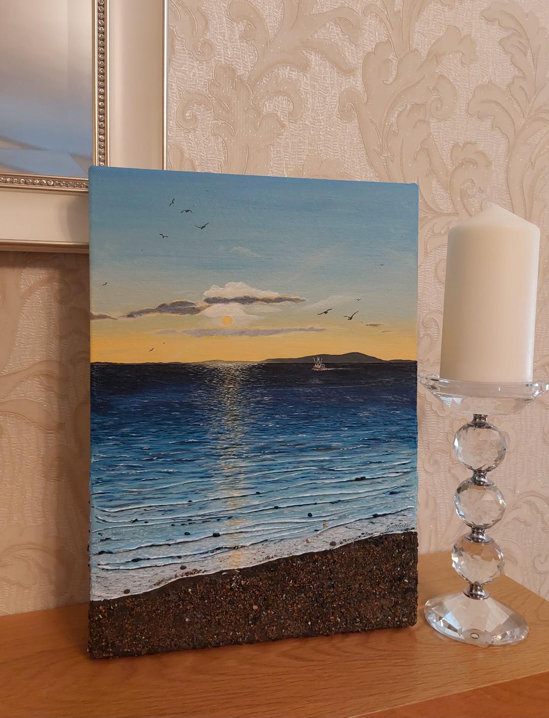 Sunset on the Solway SOLD