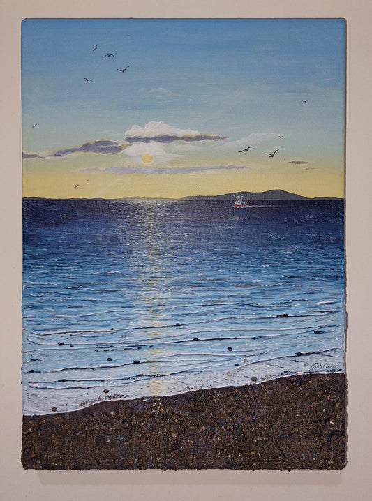 Sunset on the Solway SOLD