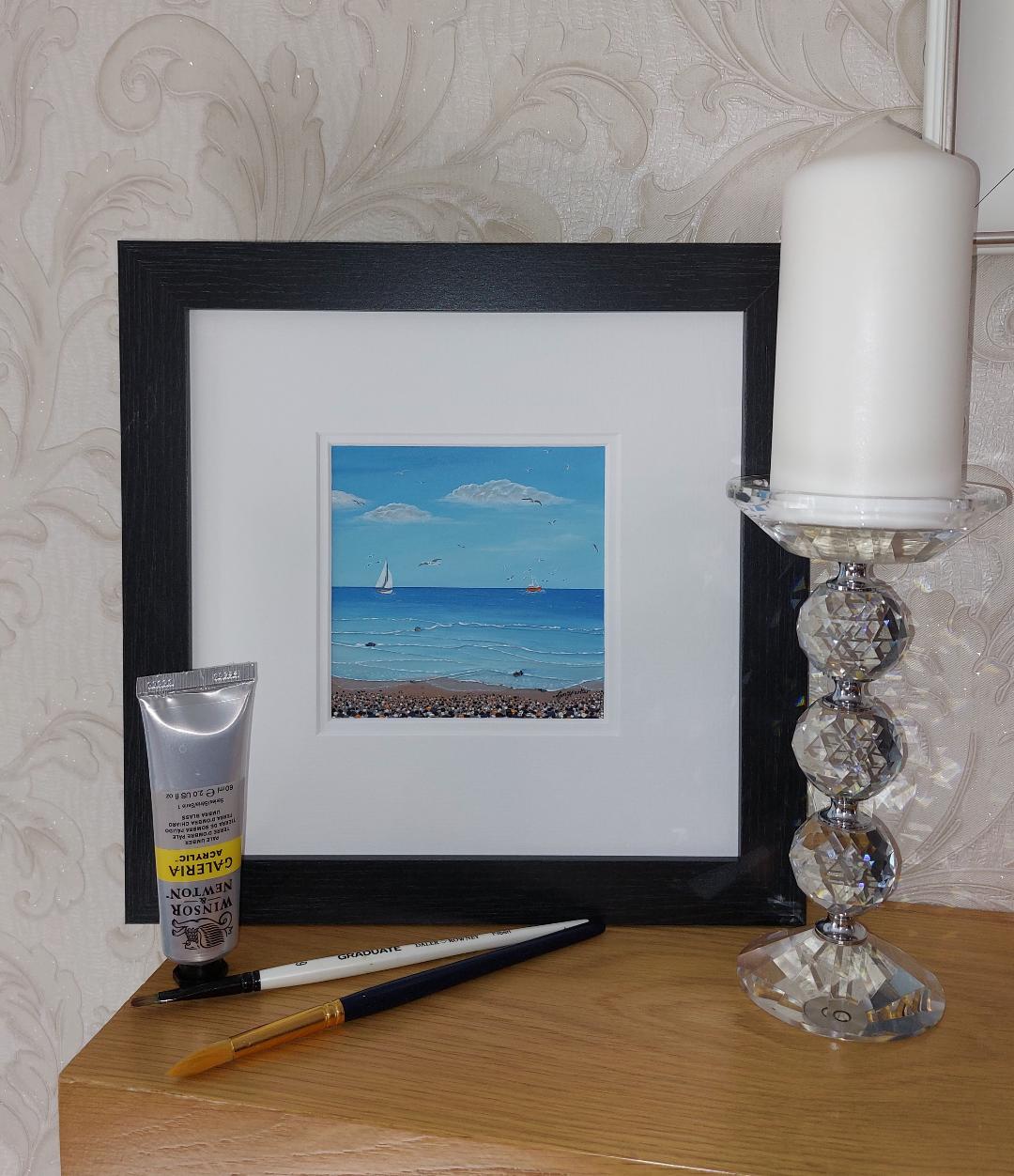 The Solway - Mini Blue Sea Collection No. 5 (Black Frame) SOLD