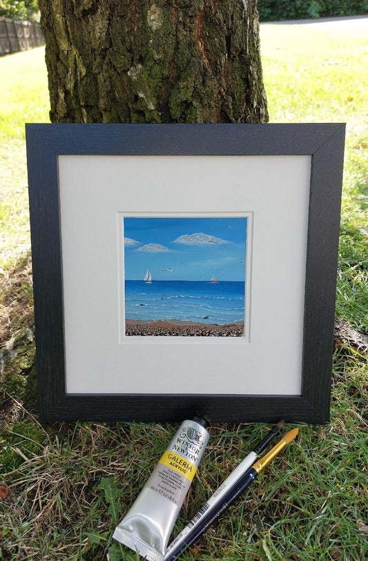 The Solway - Mini Blue Sea Collection No. 5 (Black Frame) SOLD