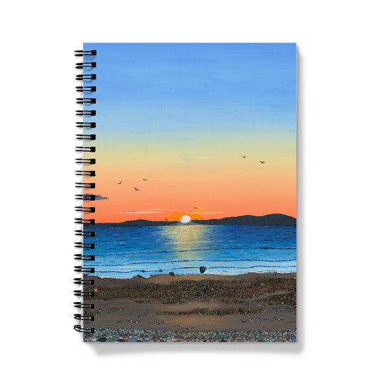 'Solway Serenade' design - Notebook